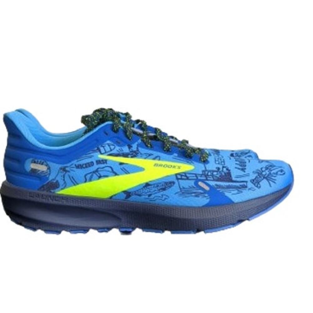 Brooks Men’s Launch 9 Neutral Running Shoe-Nautical Blue-Size 11-NNTNB-S167